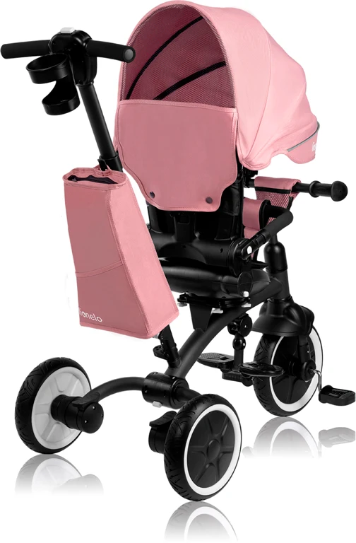 Триколісний велосипед Lionelo Tris Plus PINK ROSE